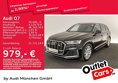 Audi Q7 55 TFSI qu. tiptr. S line StdHzg/Kamera/Priva