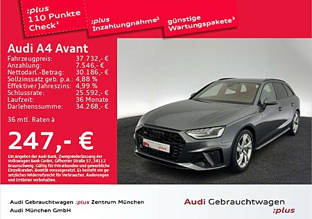 Audi A4 40 TDI qu. S tronic 2x S line Matrix/Ka