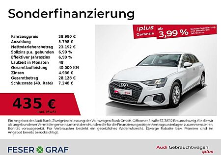 Audi A3 40 TFSI e /LED/Navi+/Kamera