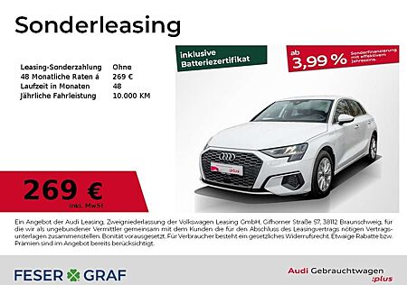 Audi A3 40 TFSI e /LED/Navi+/Kamera