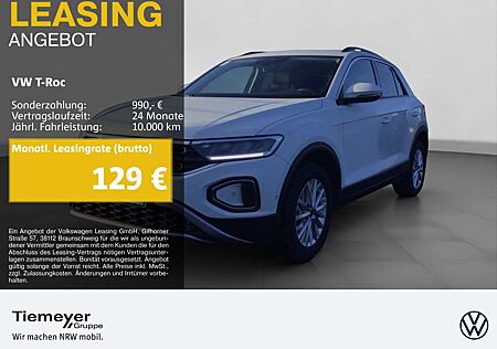 VW T-Roc Volkswagen 1.0 TSI LIFE NAVI LED PDC SITZHZ