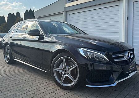 Mercedes-Benz C 220 d AMG Line *LED*Tempomat*AHK*Leder*Mwst*