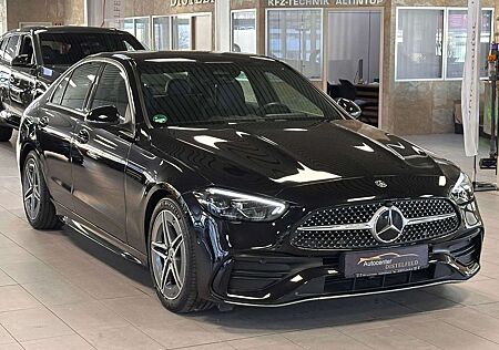Mercedes-Benz C 200 4Matic LED Leder AMG Line Powerdome 18"
