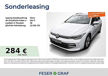 VW Golf Volkswagen 8 Variant Life 1.5 TSI Navi AreaView LED