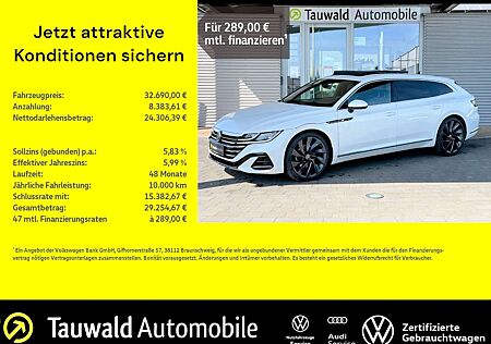 VW Arteon Volkswagen SB 2.0 TDI DSG 4M R-Line PANO/HUD/AHK/STHZ/20"