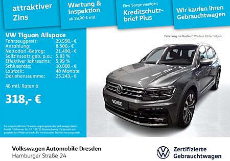 VW Tiguan Allspace Volkswagen R-Line 2.0 TDI DSG 4M HUD AREA
