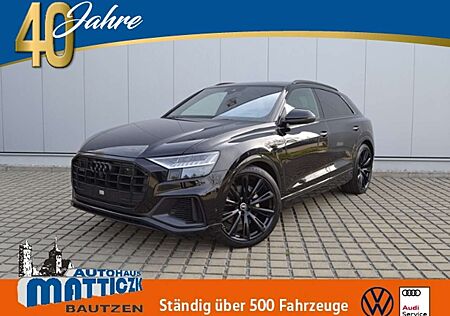 Audi Q8 50 TDI S-line OPTIK-SCHWARZ/23-ZOLL/RAUTE-LEDER/S