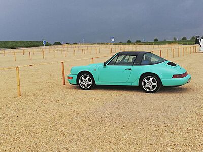 Porsche 964 Carrera 2 Targa, absolute Rarität in mint