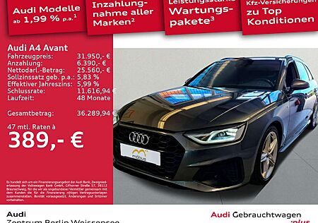 Audi A4 40 TFSI Avant S-TRO*S-LINE*AHK*STDHZG**