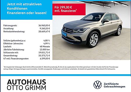 VW Tiguan Volkswagen 1.5 TSI Elegance AHK LED Navi