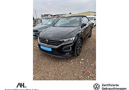 VW T-Roc Volkswagen Cabriolet R-LINE TSI DSG+ALU 19''+LEDER+LED+RÜCKFA