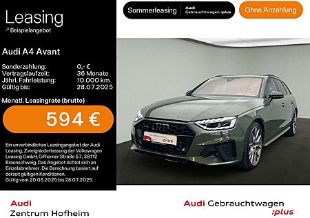 Audi A4 45 TFSI qu 2x S line S tro*HUD*Pano*Mat