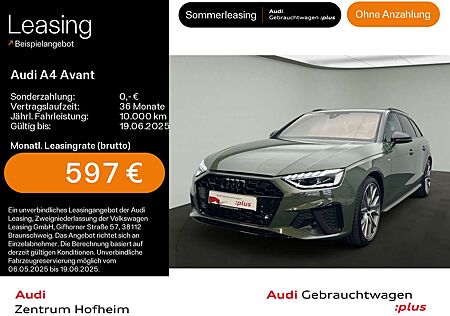 Audi A4 45 TFSI qu 2x S line S tro*HUD*Pano*Mat