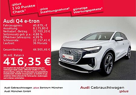 Audi Q4 e-tron 40 S lineVirtual/Navi/LED