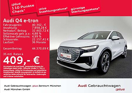 Audi Q4 e-tron 40 S lineVirtual/Navi/LED