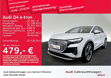 Audi Q4 e-tron 40 S lineVirtual/Navi/LED