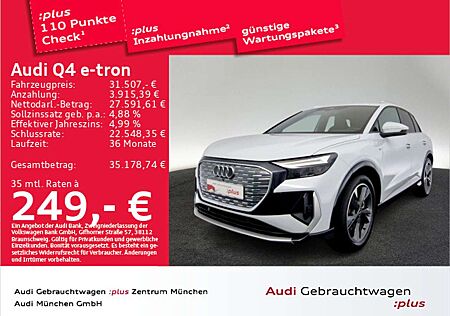 Audi Q4 e-tron 40 S line Virtual/Navi/LED