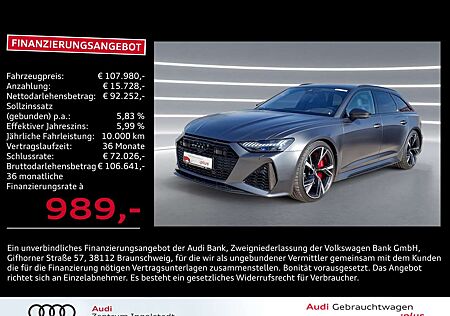 Audi RS6 Avant LASER Keramik Carbon 305km/h NP:178T