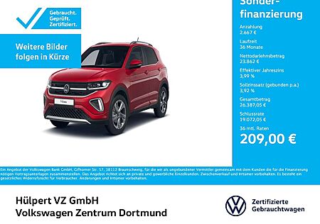 VW T-Cross Volkswagen 1.0 R-LINE ACC LM17 NAVI CARPLAY SITZHZ.