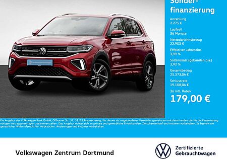 VW T-Cross gebraucht kaufen VW T-Cross Volkswagen 1.0 R-LINE ACC LM17 NAVI CARPLAY SITZHZ.
