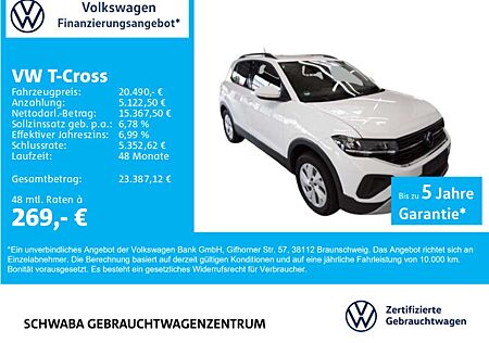 VW T-Cross Volkswagen Life 1.0 TSI *ACC*LED*VIRTUAL*LANE*16''*