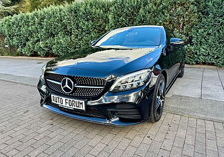 Mercedes-Benz C 200 Coupe AMG LINE 9G TRONIC-LEDER-BURMESTER-LED-