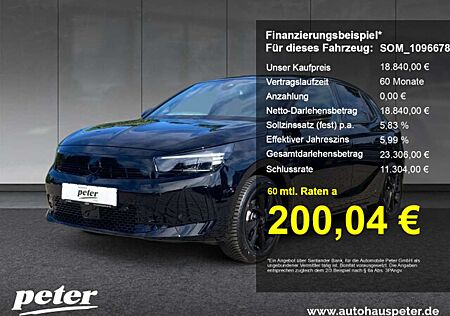 Opel Corsa F 1.2 Turbo GS Automatik Sitzheizung Allwetter 100PS