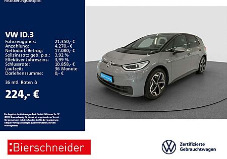 VW ID.3 Volkswagen Pure Perf 19 PANO MATRIX SHZ