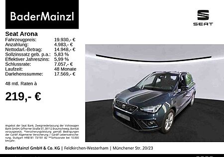 Seat Arona 1.0 TSI FR AHK Beats ACC Kamera Navi LED