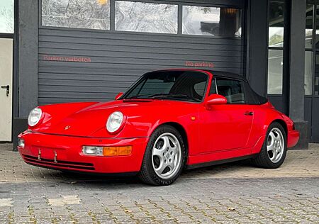 Porsche 964 Carrera 2 Cabrio ° Dt. Auto mit Serviceheft