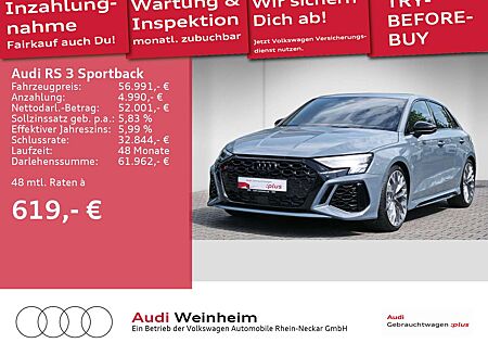 Audi RS3 Sportback 2.5 TFSI quattro Black Paket Navi