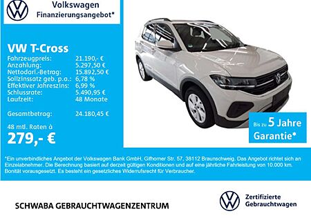 VW T-Cross Volkswagen Life 1.0 TSI *ACC*LED*NAVI*VIRTUAL*16''*