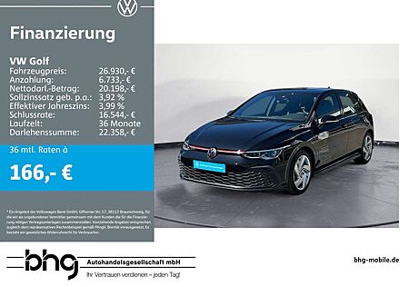VW Golf GTI Volkswagen Golf 2.0 TSI OPF GTI Sportlenkrad Räder