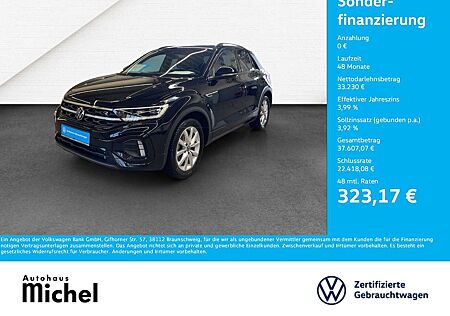 VW T-Roc Volkswagen 1.5 TSI DSG R-Line IQ-Light Panodach Navi Trave...