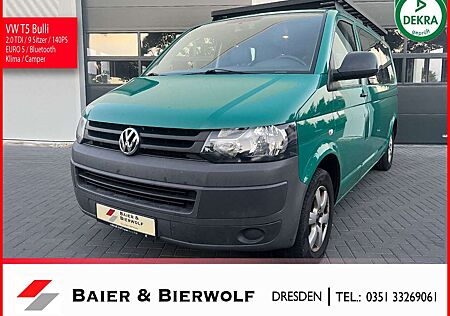 VW T5 Transporter Volkswagen Lang 9 Sitzer 140PS Klima AHK