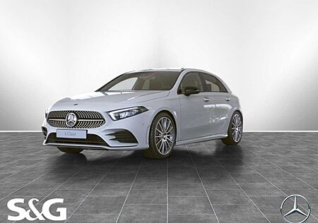 Mercedes-Benz A 250 e AMG DISTRONIC+NIGHT PAKET+CARPLAY+LED+19