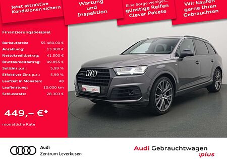 Audi Q7 quattro S line 7-SITZER LEDER RAUTE MEMORY
