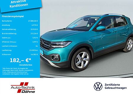 VW T-Cross Volkswagen 1.5 TSI DSG Style KAMERA NAVI ACC LED