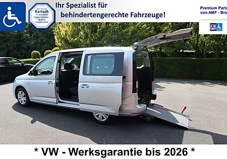 VW Caddy Volkswagen Maxi 2,0 TDI DSG*rollstuhlgerecht*Wenderampe*