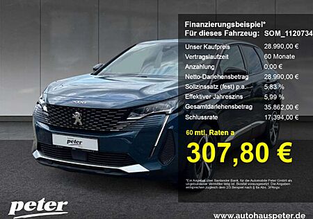 Peugeot 3008 Allure Pack BHDi 130 +Kamera+SHZ+Navi+LED+