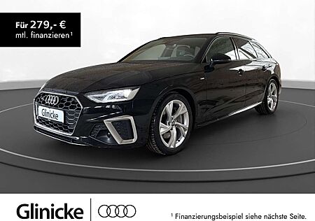 Audi A4 45 TFSI qu. S line LM 18" Navi PDC vo+h