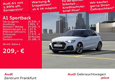 Audi A1 25 TFSI S line VC DAB Tempomat