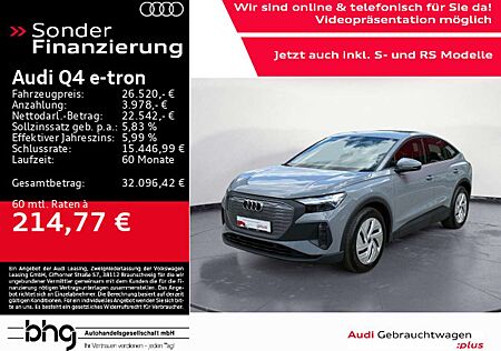 Audi Q4 e-tron 35 Sportback Sitzheizung Klima