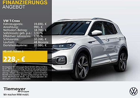VW T-Cross Volkswagen 1.0 TSI R-LINE LM18 LED NAVI ACC