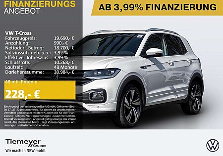 VW T-Cross Volkswagen 1.0 TSI R-LINE LM18 LED NAVI ACC
