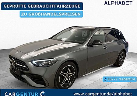 Mercedes-Benz C 220 d T AMG Line Pano S-Dach SpoSi ACC BLIS