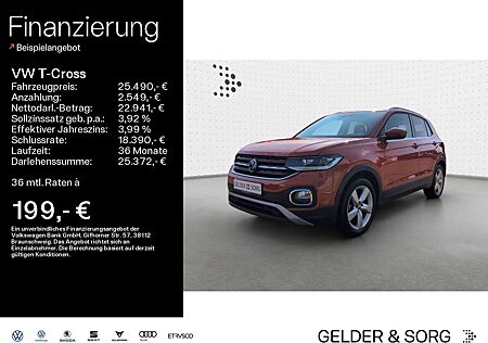 VW T-Cross Volkswagen Style 1.0 TSI RFK*Navi*DAB+*AHK*Digital