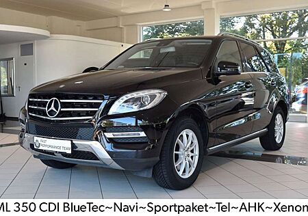 Mercedes-Benz ML 350 CDI BlueTec~Navi~Sportpaket~Tel~AHK~Xenon