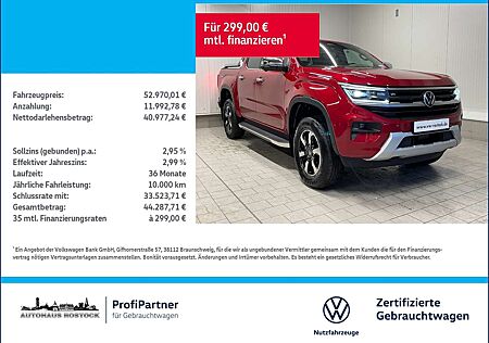 VW Amarok Volkswagen Style 3.0 TDI DC 4M STNDHZG LED