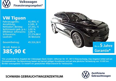 VW Tiguan Volkswagen Elegance 1.5 TSI DSG VIRTUAL*AHK*ACC*18"